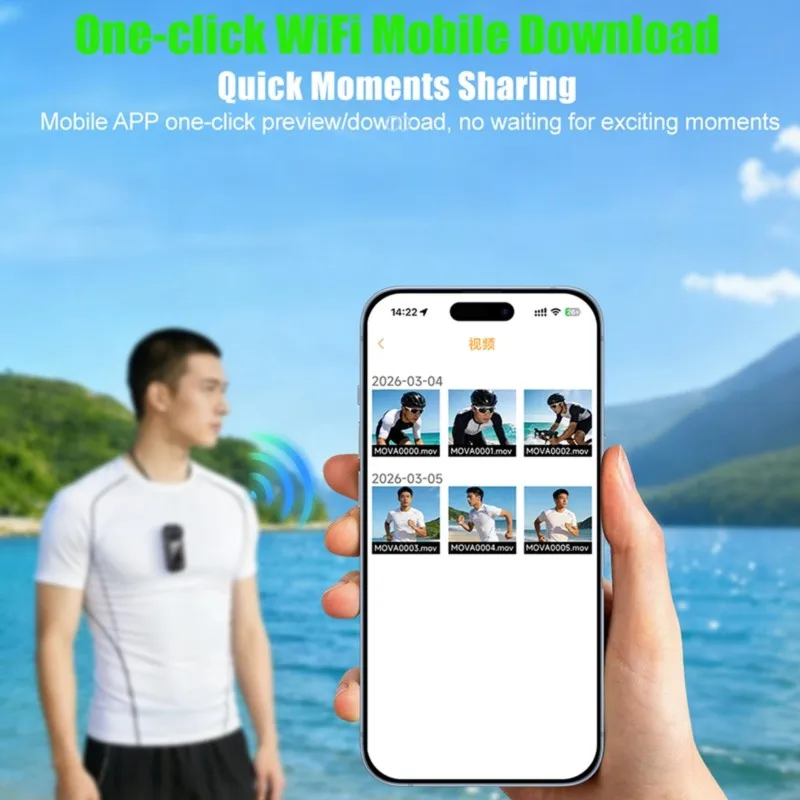 ABJF-Vlog Sports Cam 2.7K Action Camera 180° Rotatable Lens Night Vision EIS Anti-Shake Wifi For Bike Diving Travel
ABJF-Vlog Sports Cam 2.7K Action Camera 180° Rotatable Lens Night Vision EIS Anti-Shake Wifi For Bike Diving Travel