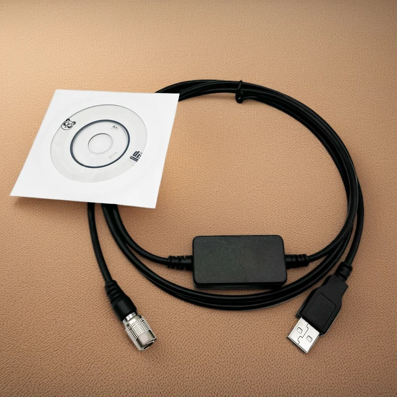 NEW USB Download Data Cable for TOPCON SOKKIA Total Stations WIN8 WIN10 system