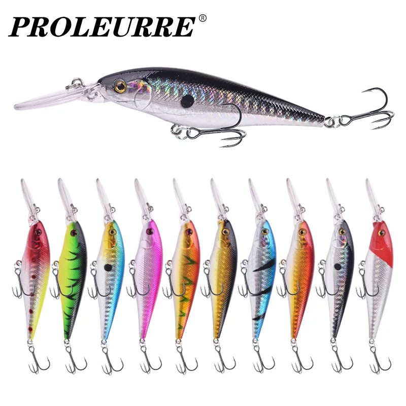 1 Pcs Minnow Fishing Lure 11cm 10g Floating Diving Wobblers Plastic Artificial Hard Bait for Bass Pike Crankbait Fishing Tackle
1 Pcs Minnow Fishing Lure 11cm 10g Floating Diving Wobblers Plastic Artificial Hard Bait for Bass Pike Crankbait Fishing Tackle