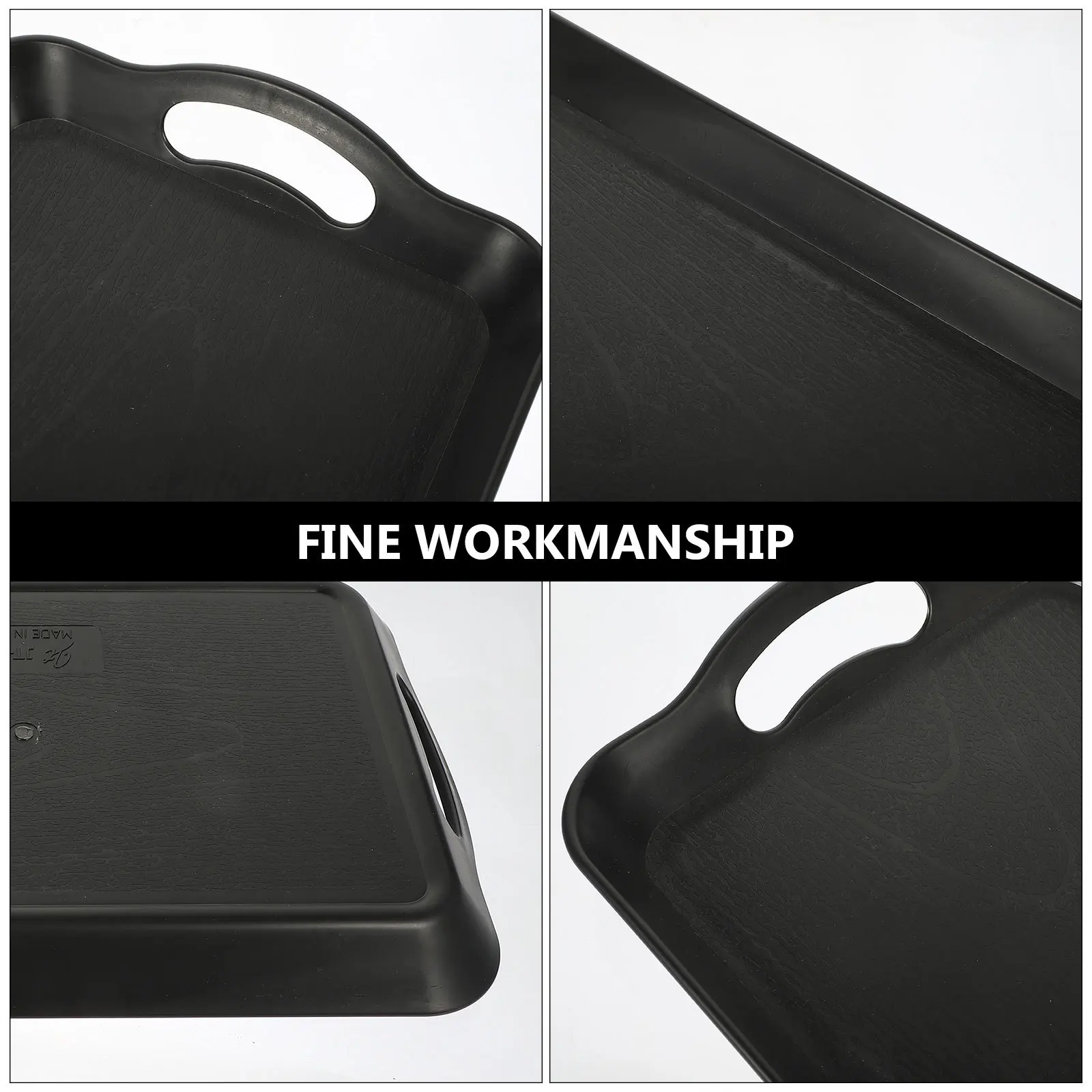 Double Handle Serving Plastic Food Tray For Dessert Cake Fruit Display Baking Serving Platter Tea Ware Tray
Double Handle Serving Plastic Food Tray For Dessert Cake Fruit Display Baking Serving Platter Tea Ware Tray