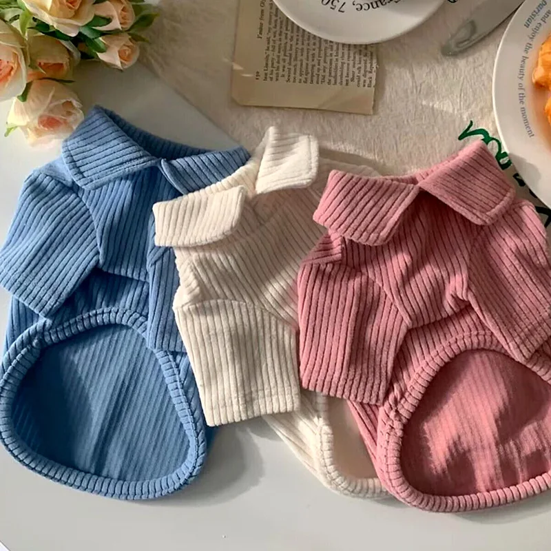 Pet Lapel Fly Sleeve Base Shirt High Neck Cat Clothing Pet Base Shirt Clothes Autumn and Winter Dog Hoodie Puppy Clothes
Pet Lapel Fly Sleeve Base Shirt High Neck Cat Clothing Pet Base Shirt Clothes Autumn and Winter Dog Hoodie Puppy Clothes