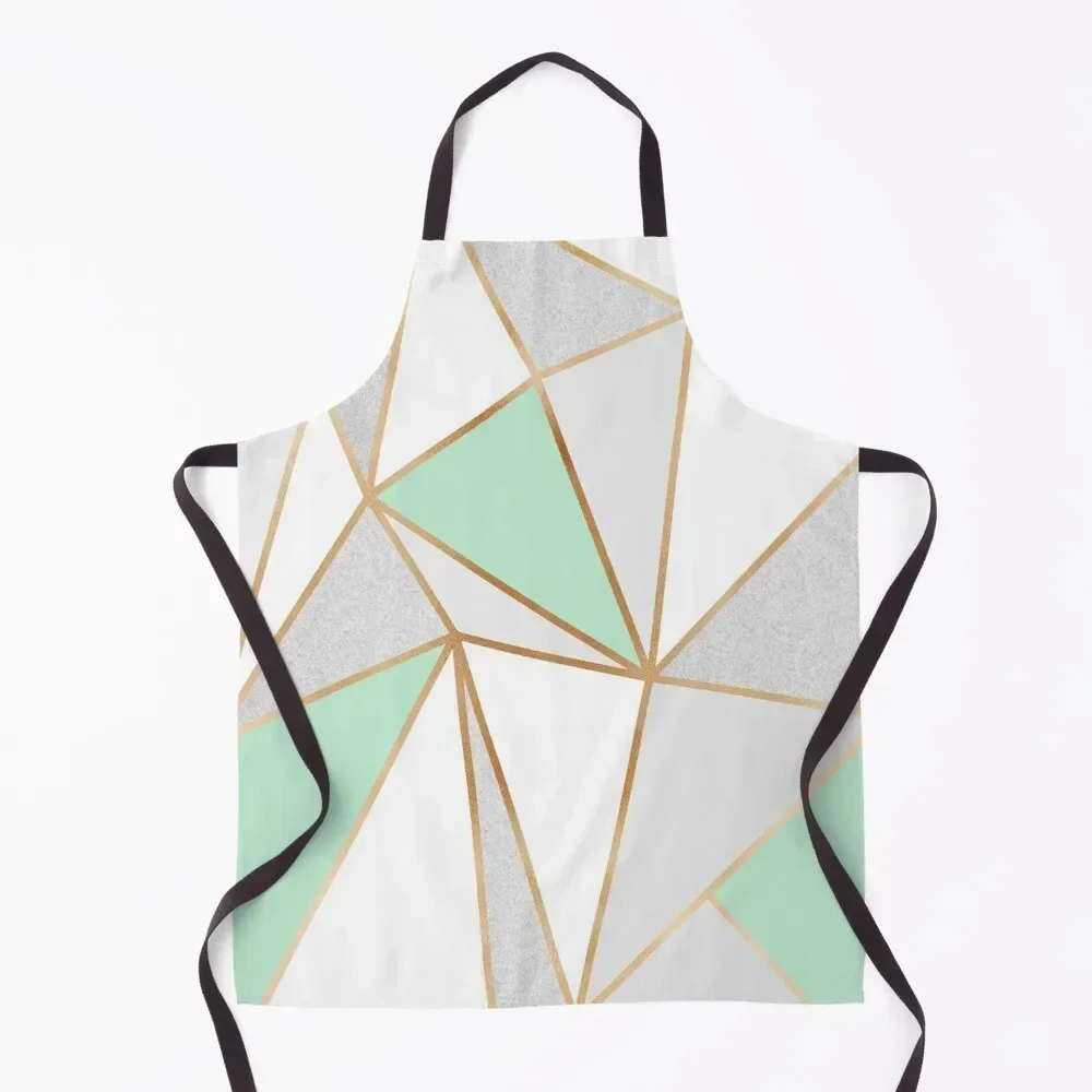 Mint Green, Grey & Gold Geo Apron Beauty All For Kitchen And Home For Cooking for women with pocket Apron
Mint Green, Grey & Gold Geo Apron Beauty All For Kitchen And Home For Cooking for women with pocket Apron