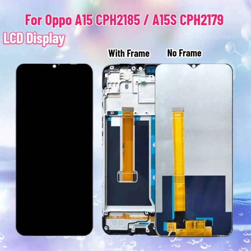 6,52-дюймовый ЖК-дисплей для Oppo A15 CPH2185/A15S CPH2179, ЖК-дисплей с сенсорным экраном в сборе
6,52-дюймовый ЖК-дисплей для Oppo A15 CPH2185/A15S CPH2179, ЖК-дисплей с сенсорным экраном в сборе