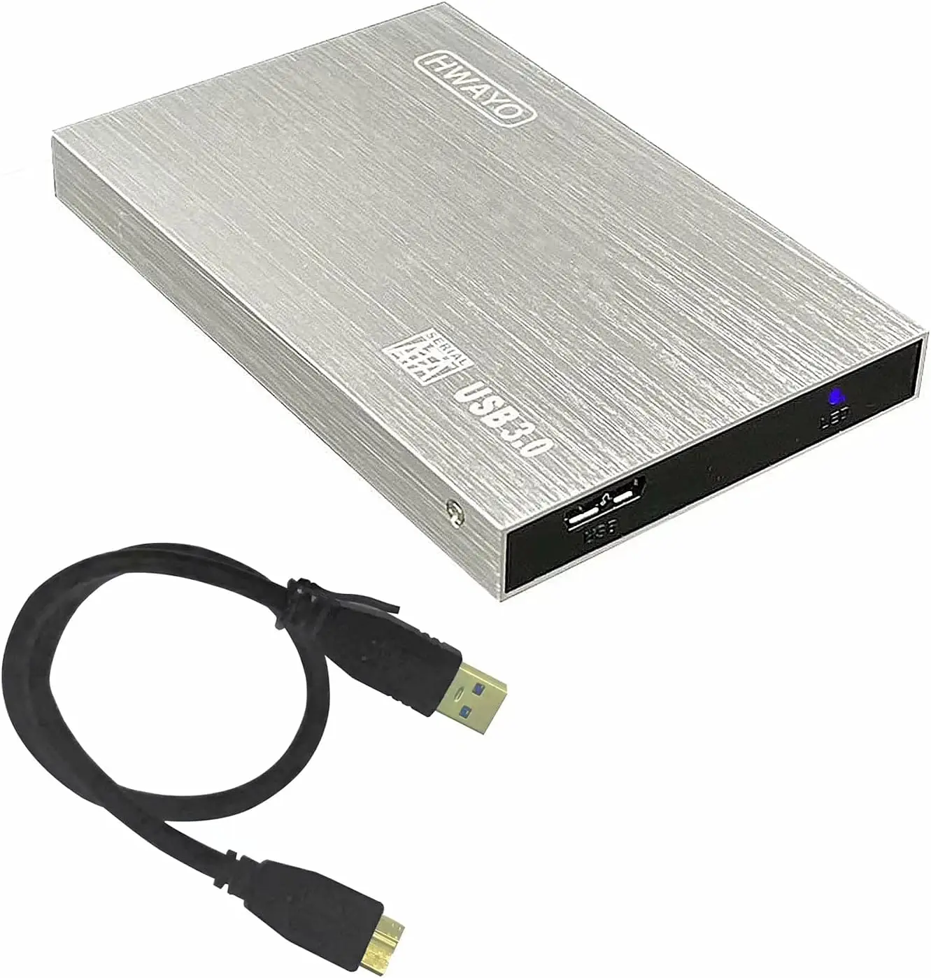 Ultra Slim 1TB Portable External Hard Drive USB 3.0 for PC, Laptop, Mac, Xbox One, PS4 - Silver
Ultra Slim 1TB Portable External Hard Drive USB 3.0 for PC, Laptop, Mac, Xbox One, PS4 - Silver