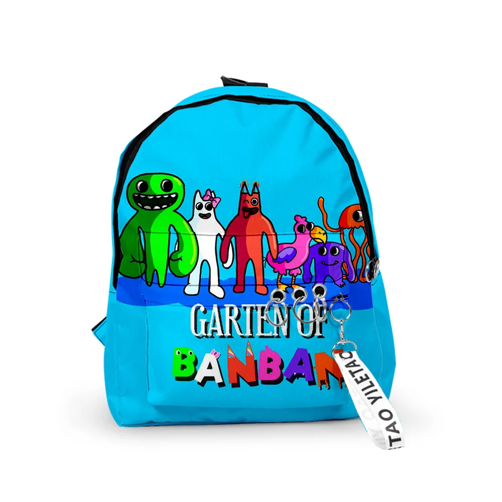 Popular Youthful Garten of Banban School Bags Notebook Backpacks Boys/Girls 3D Oxford Waterproof Key Chain Small Travel Bags
Popular Youthful Garten of Banban School Bags Notebook Backpacks Boys/Girls 3D Oxford Waterproof Key Chain Small Travel Bags