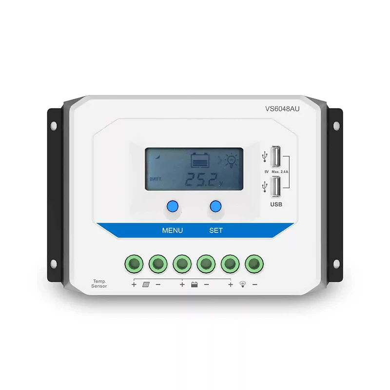 10A 20A 30A Solar Charge Controller 12V 24V Auto 45A 60A Regulator For Solar System LCD Diaplay Two USB Ports
10A 20A 30A Solar Charge Controller 12V 24V Auto 45A 60A Regulator For Solar System LCD Diaplay Two USB Ports