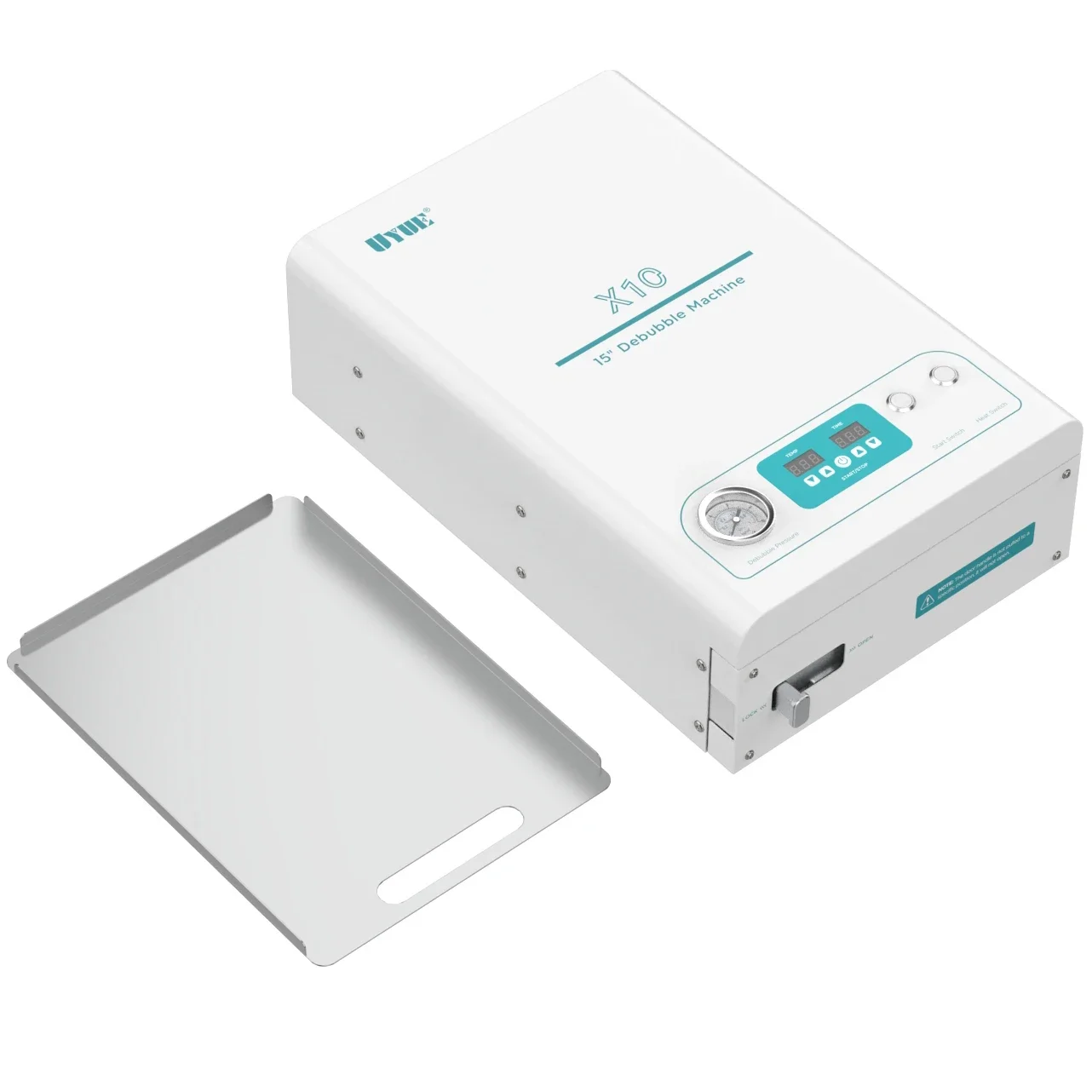 UYUE X10 15inch Bubble Removal Machine Automatic Timing Power Off Bubble Remover for Phone Refurbished Repair Exhaust Debubbler
UYUE X10 15inch Bubble Removal Machine Automatic Timing Power Off Bubble Remover for Phone Refurbished Repair Exhaust Debubbler