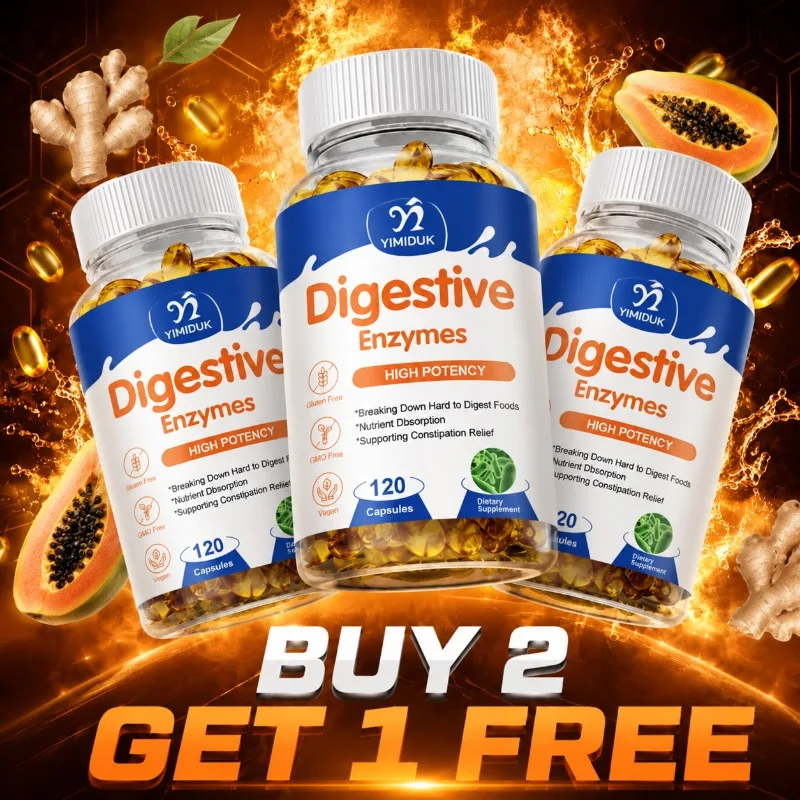 Pure Digestive Enzymes Supplement, with Bromelain & Papain, Support Regularity & Bloating, Gut Balance for Daily
Pure Digestive Enzymes Supplement, with Bromelain & Papain, Support Regularity & Bloating, Gut Balance for Daily