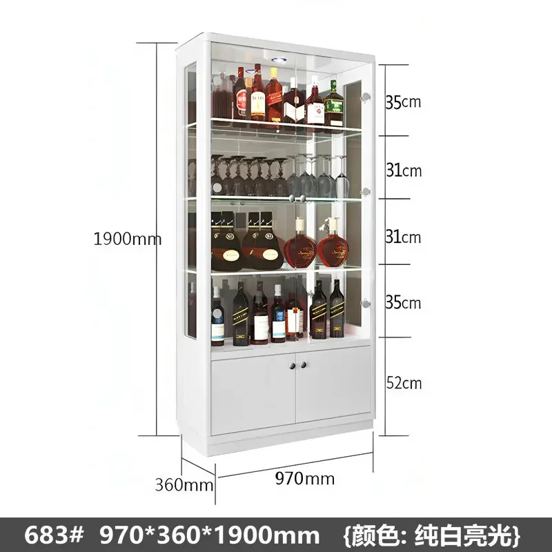 XL1 Modern Minimalist Double Door Glass Display Cabinet Light Luxury Home Wall-Mounted Wine Cabinet
XL1 Modern Minimalist Double Door Glass Display Cabinet Light Luxury Home Wall-Mounted Wine Cabinet
