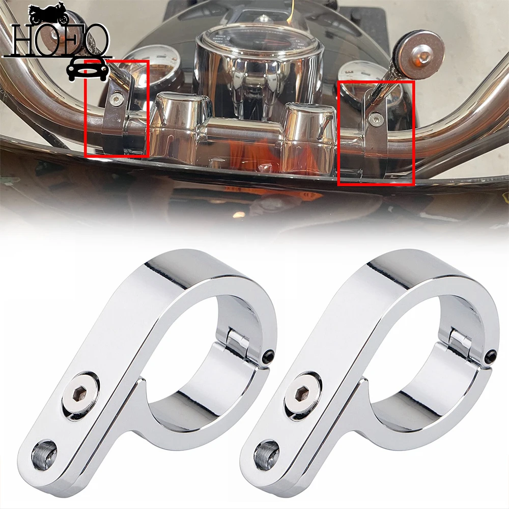1.25" 32mm Motorcycle Handlebar Mount Clamp Bracket Handle Bar Clock Mounts Adapter For Harley Honda Yamaha Kawasaki Universal
1.25" 32mm Motorcycle Handlebar Mount Clamp Bracket Handle Bar Clock Mounts Adapter For Harley Honda Yamaha Kawasaki Universal 