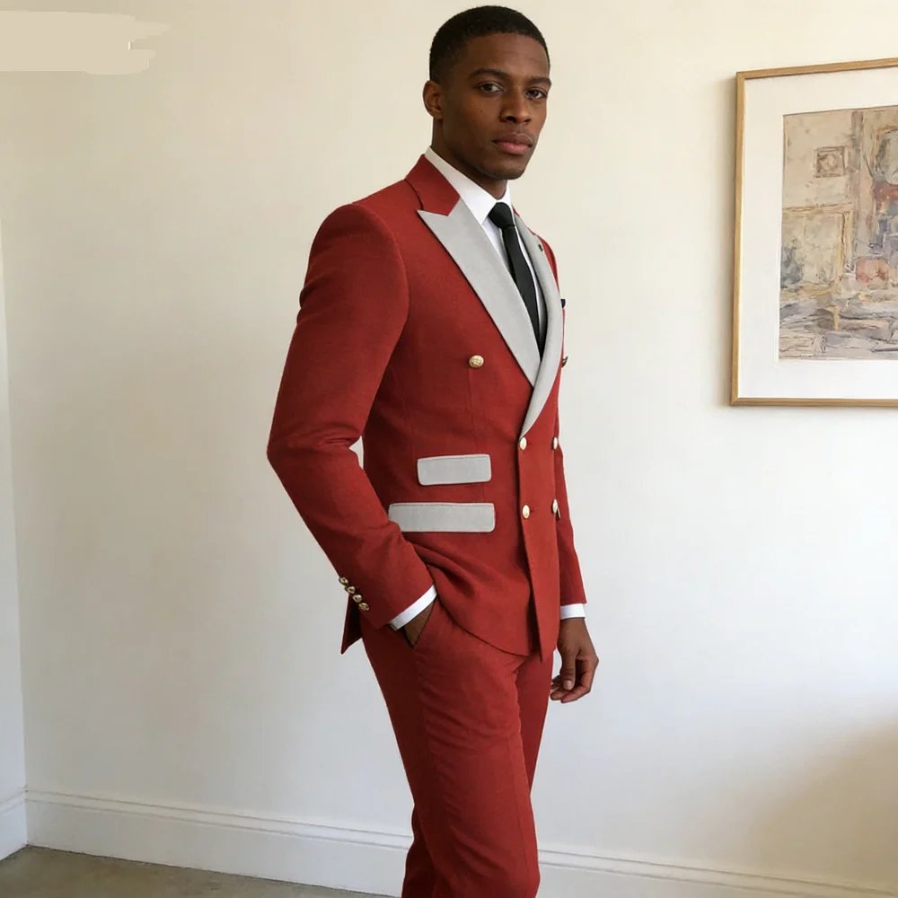 Свадебные мужские костюмы, пиджак-смокинг, деловой костюм, двубортное пальто, деловая одежда для жениха, Homme Party XS-6XL
Свадебные мужские костюмы, пиджак-смокинг, деловой костюм, двубортное пальто, деловая одежда для жениха, Homme Party XS-6XL