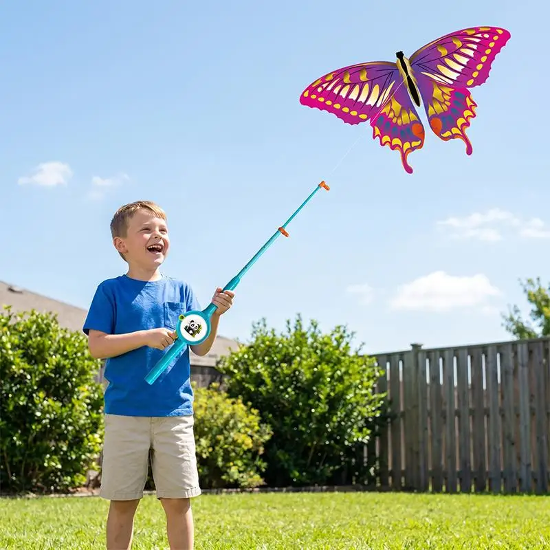 Children Kite Toy Cartoon Eagle Foldable Mini Plastic Toys Kite Hand Brake Fishing Rod Butterflies For Kids Outdoor Toy For Fun
Children Kite Toy Cartoon Eagle Foldable Mini Plastic Toys Kite Hand Brake Fishing Rod Butterflies For Kids Outdoor Toy For Fun
