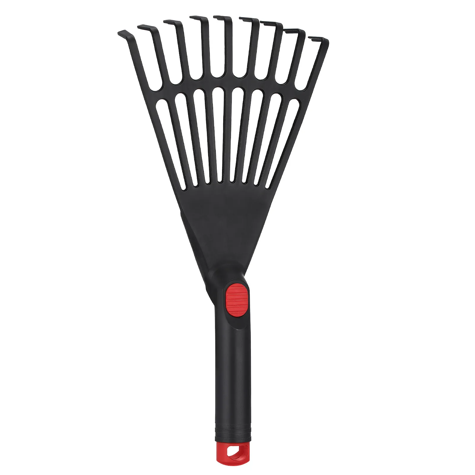 Plastic Garden Rake Small Handheld Leaf Rake with Comfortable Smooth Handle for Flower Bed Gardening Lawn Leaf Removal Outdoor
Plastic Garden Rake Small Handheld Leaf Rake with Comfortable Smooth Handle for Flower Bed Gardening Lawn Leaf Removal Outdoor