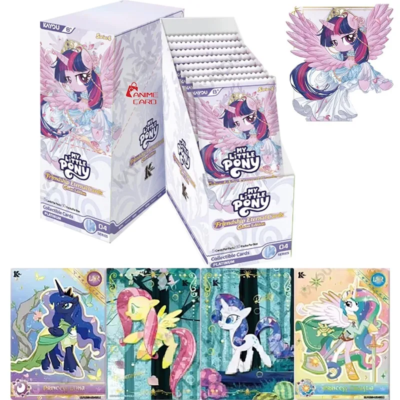 Genuine KAYOU English Version My Little Pony Card Friendship Moon Edition Crystal Forest Series Anime Collection Card Gifts
Genuine KAYOU English Version My Little Pony Card Friendship Moon Edition Crystal Forest Series Anime Collection Card Gifts