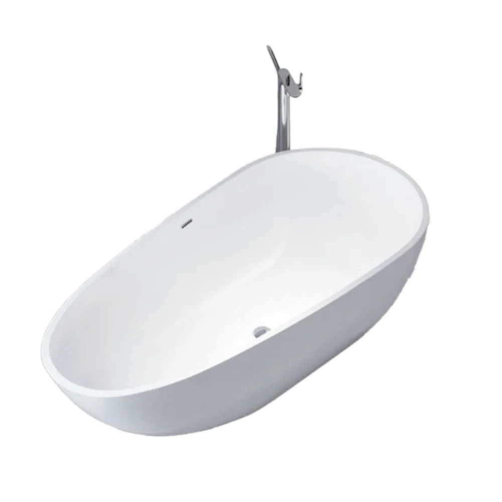 High Quality White Acrylic Modern Boat Shaped Bathtub Freestanding Soaking Tub with Drainer Indoor Use 2-Year Warranty
High Quality White Acrylic Modern Boat Shaped Bathtub Freestanding Soaking Tub with Drainer Indoor Use 2-Year Warranty