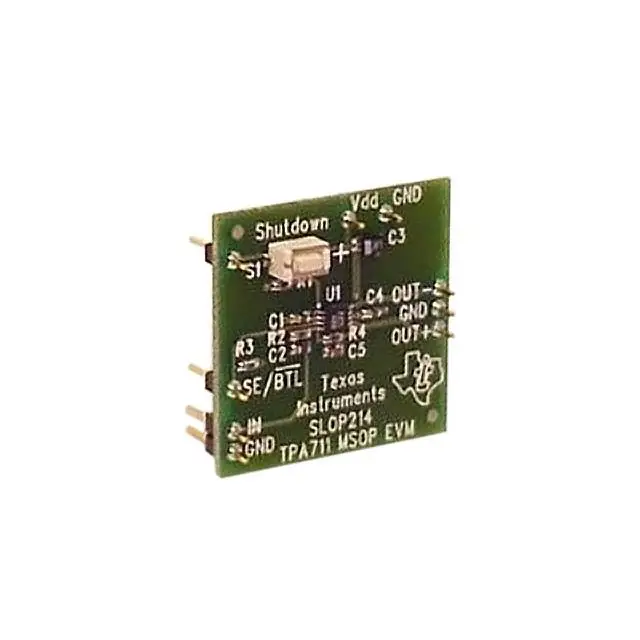 New And Original TPA711MSOPEVM EVAL MOD FOR TPA711MSOP
New And Original TPA711MSOPEVM EVAL MOD FOR TPA711MSOP