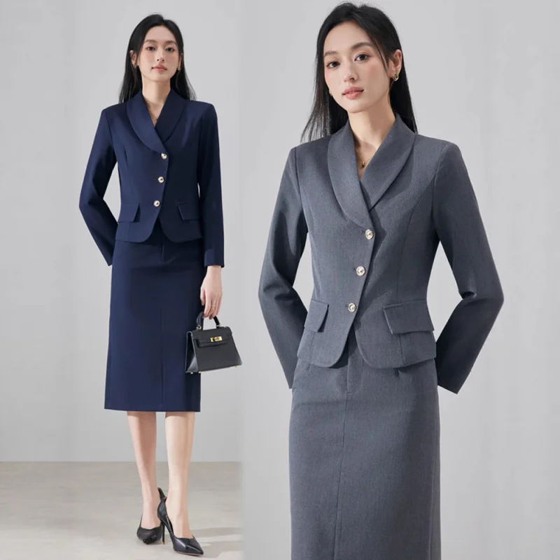 Professional Suit for Women Spring New Blazer Dress Jewelry Store Workwear Elegant Goddess Style High-end Commuting Fashion
Professional Suit for Women Spring New Blazer Dress Jewelry Store Workwear Elegant Goddess Style High-end Commuting Fashion