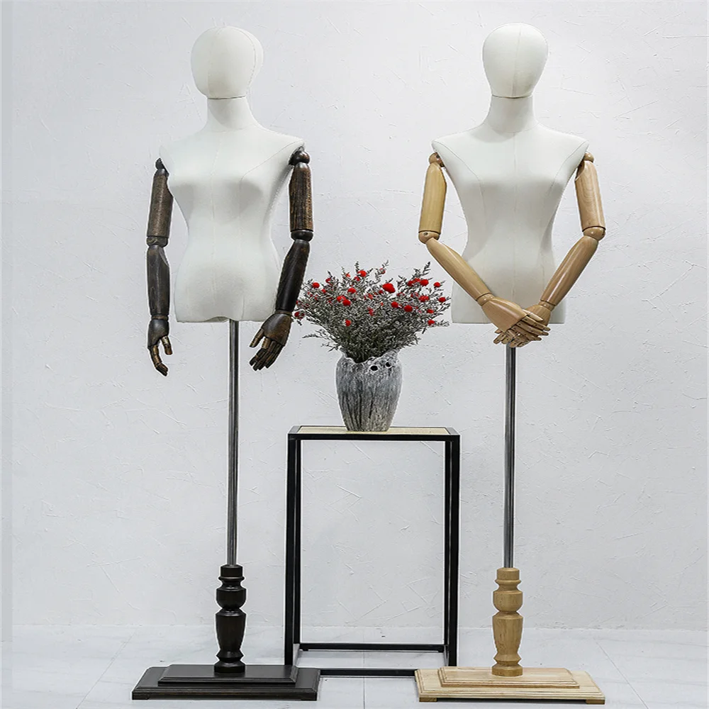 Full Female Wooden Hand Mannequin for Women, Crown Head, Body Stand, Wedding Dress Sewing Base, Flexible, Adjustable Rack, D398
Full Female Wooden Hand Mannequin for Women, Crown Head, Body Stand, Wedding Dress Sewing Base, Flexible, Adjustable Rack, D398