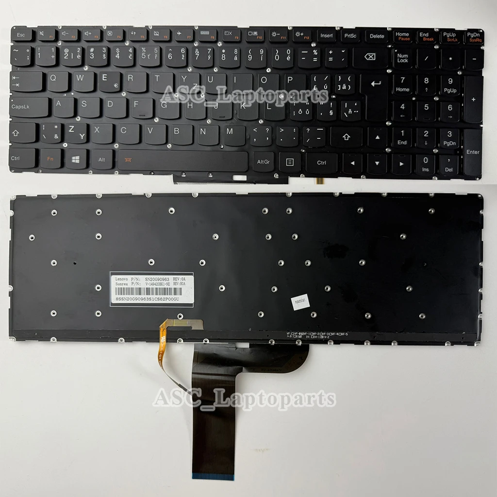 New Czech Slovak Keyboard for Lenovo 500S-15ISK M51-80 FLEX3-15 700-15 700-15ISK 700-17 700-17ISK 700-15-IFI Black with BACKLIT
New Czech Slovak Keyboard for Lenovo 500S-15ISK M51-80 FLEX3-15 700-15 700-15ISK 700-17 700-17ISK 700-15-IFI Black with BACKLIT