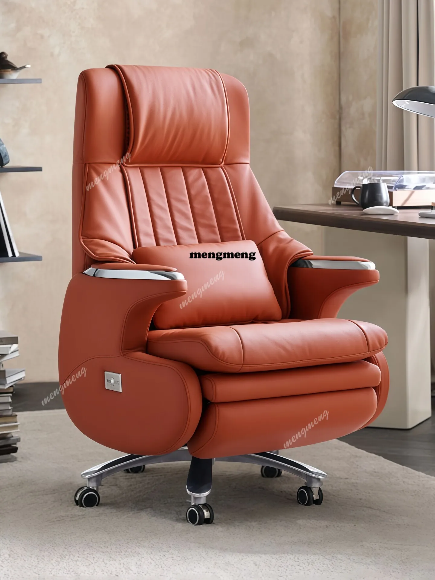 Business high-end rolling massage leather boss chair electric office chair reclining lunch break comfortable computer chair
Business high-end rolling massage leather boss chair electric office chair reclining lunch break comfortable computer chair
