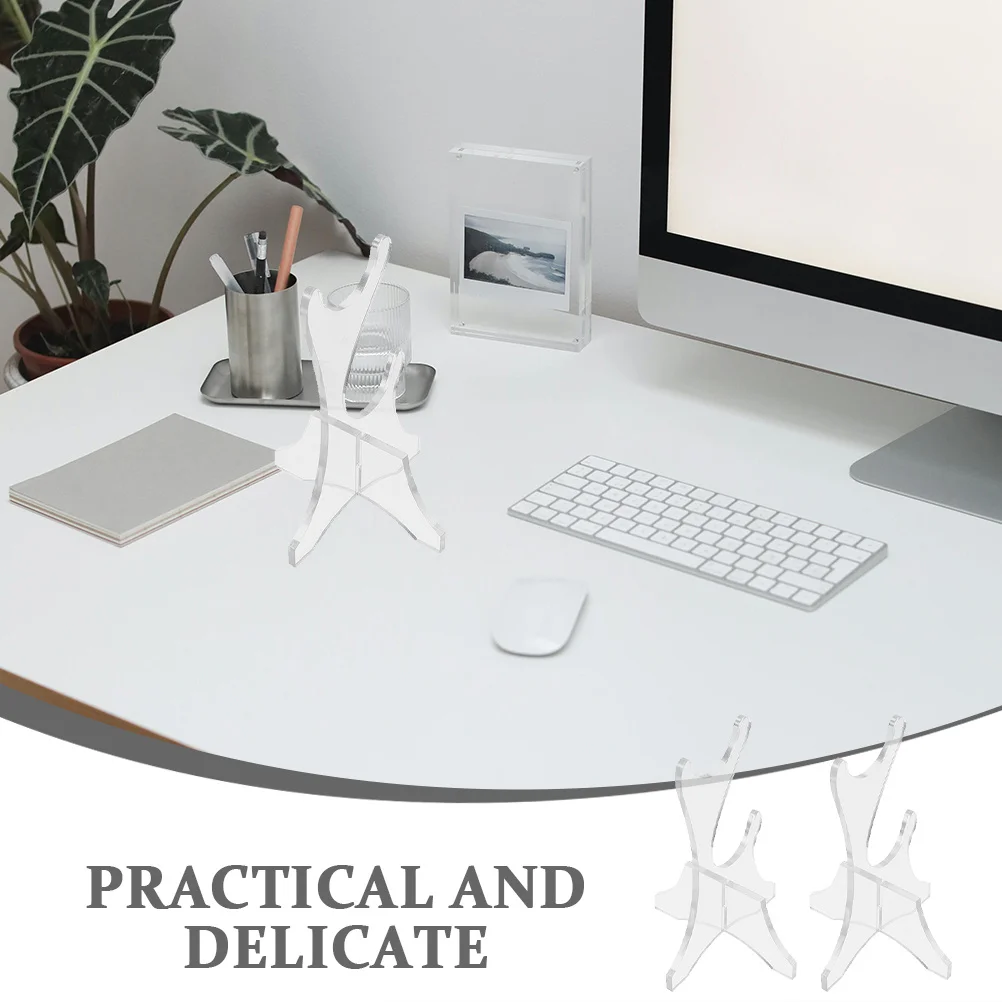 2Pairs Display Stand Clear Acrylic Sword Rack Desktop Lightsaber Holder Decorative Sword Display for Collectors
2Pairs Display Stand Clear Acrylic Sword Rack Desktop Lightsaber Holder Decorative Sword Display for Collectors