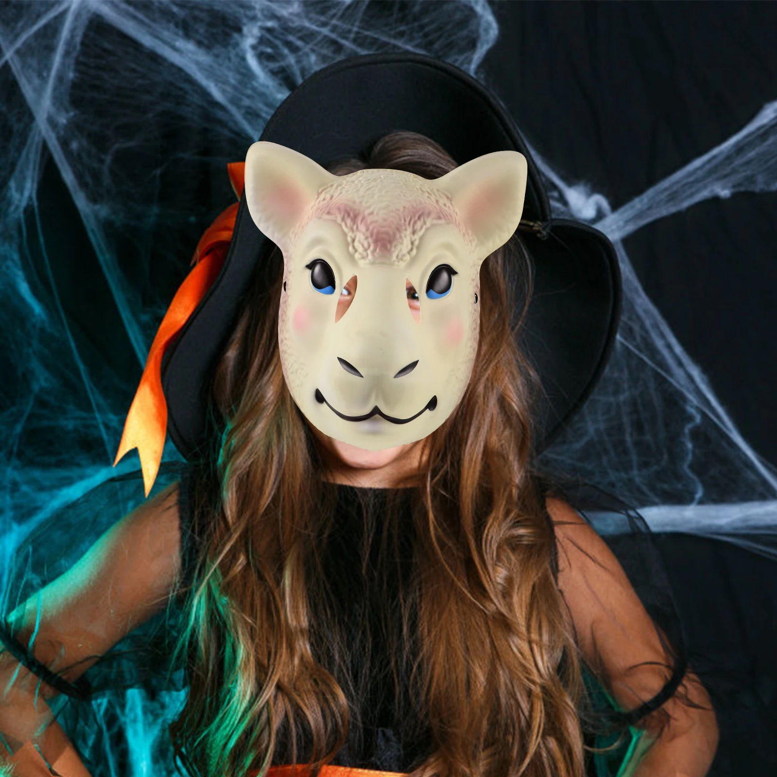 Sheep Head Mask Halloween Adult Costume Party Masks Animal Face Masquerade Goat Men
Sheep Head Mask Halloween Adult Costume Party Masks Animal Face Masquerade Goat Men