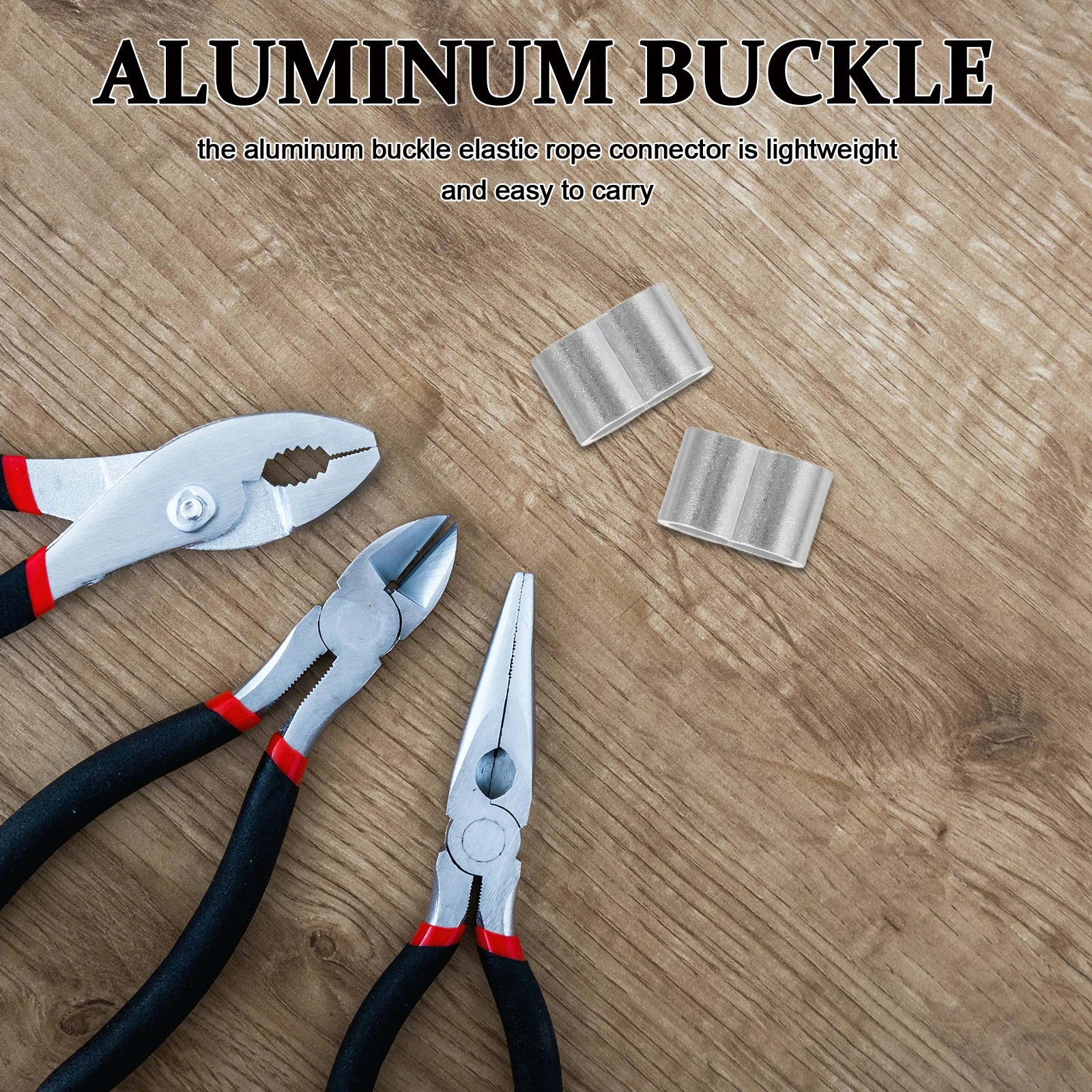 25pcs Aluminum Crimping Loop Sleeve Cable Ferrules Double Barrel Crimp Sleeves For Wire Rope Splice Wear Resistant Lightweight 
25pcs Aluminum Crimping Loop Sleeve Cable Ferrules Double Barrel Crimp Sleeves For Wire Rope Splice Wear Resistant Lightweight