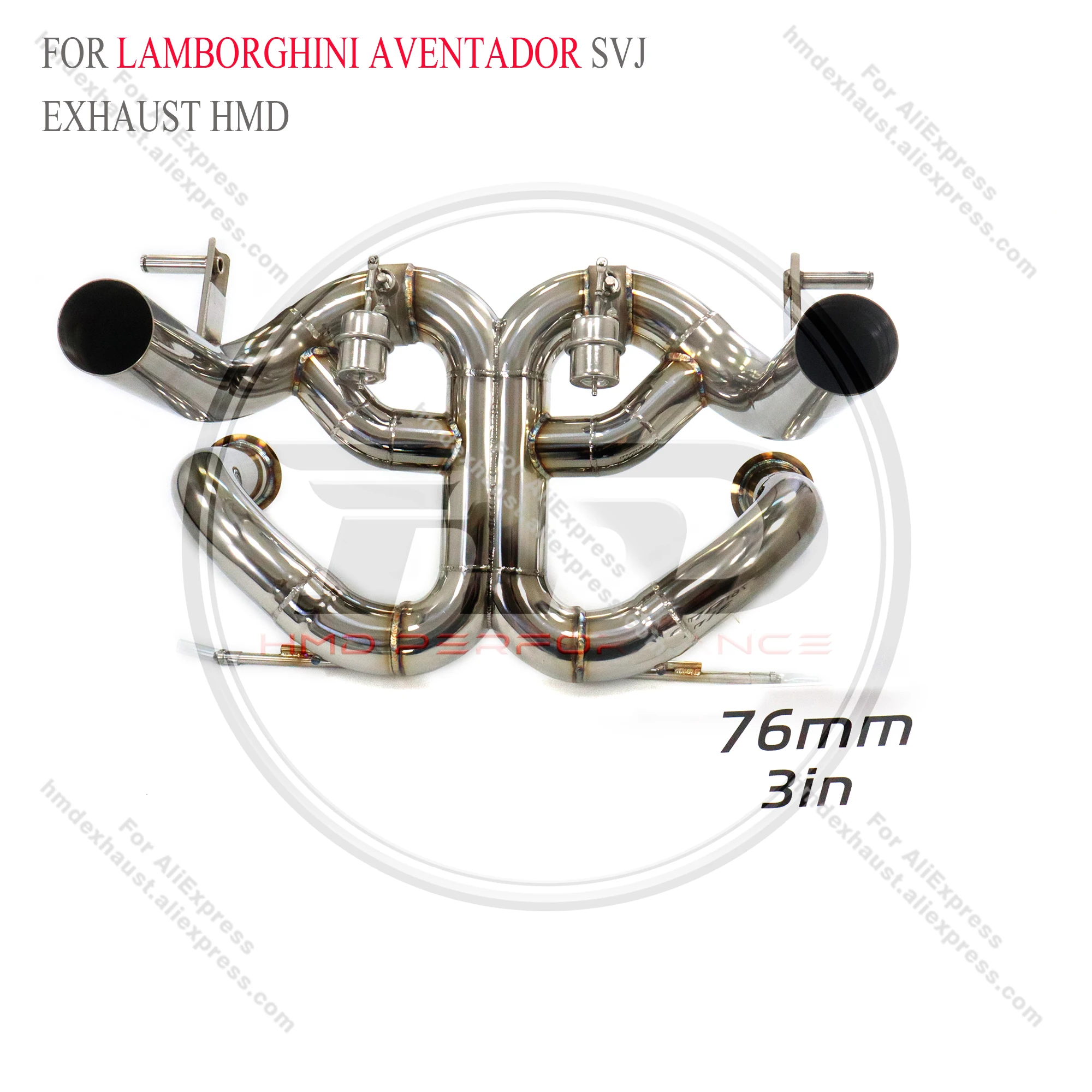 HMD Performance Valvetronic Exhaust System for Lamborghini Aventador SVJ – T304 Stainless Steel, Switchable Sound, Track & Stre
HMD Performance Valvetronic Exhaust System for Lamborghini Aventador SVJ – T304 Stainless Steel, Switchable Sound, Track & Stre