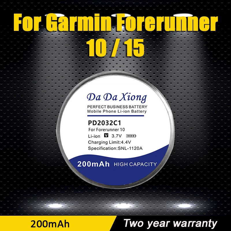 DaDaXiong High Quality PD2032C1/LIR2032H New Battery For Garmin Forerunner 10 / Forerunner 15 + Kit Tools
DaDaXiong High Quality PD2032C1/LIR2032H New Battery For Garmin Forerunner 10 / Forerunner 15 + Kit Tools