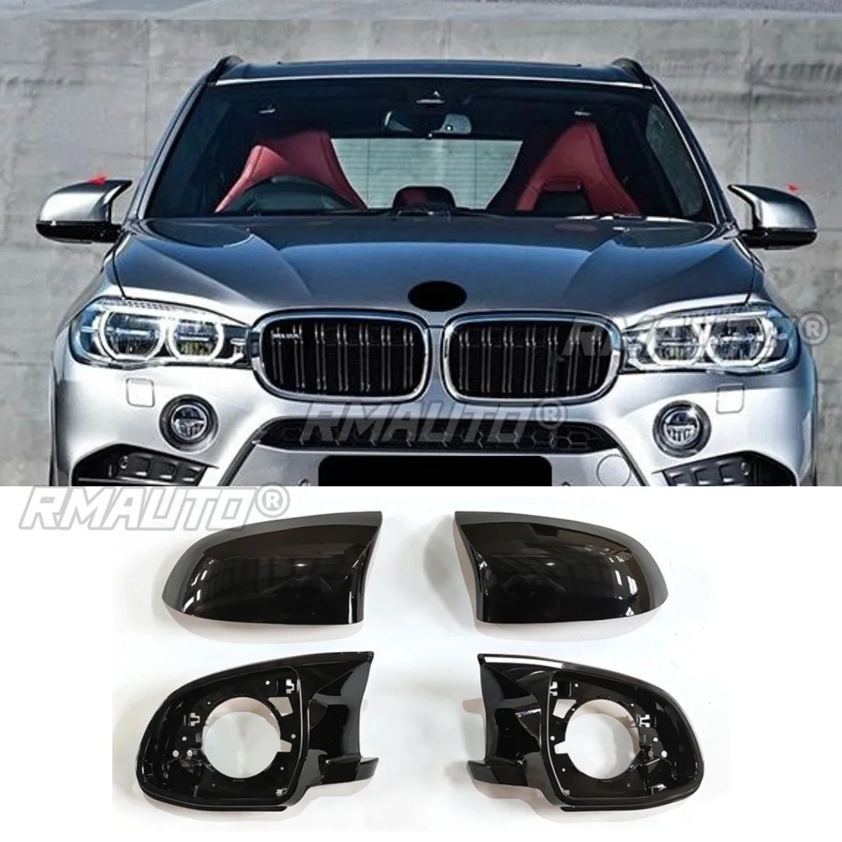 Car Rearview Protect Side Mirror Cover Body Kit For BMW X3 X4 F25 F26 2014-2018 Rearview Mirror Cover Trim Car Accessories
Car Rearview Protect Side Mirror Cover Body Kit For BMW X3 X4 F25 F26 2014-2018 Rearview Mirror Cover Trim Car Accessories