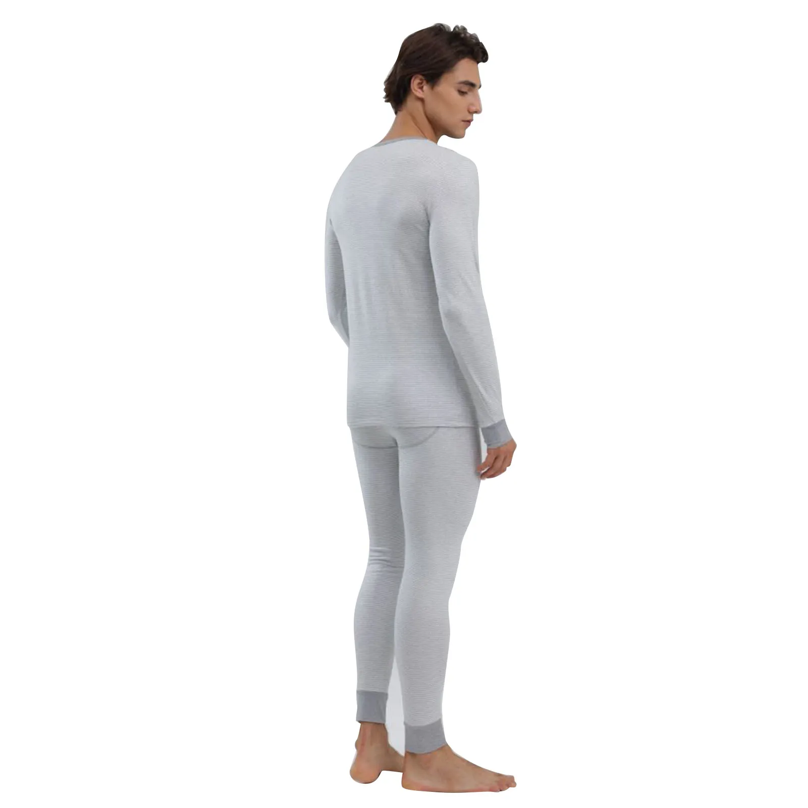 1 Set Men Thermal Underwear Set Knit Slim Fit Stylish Warm Insulated Undergarments Winter Base Layer Cold Weather Clothing
1 Set Men Thermal Underwear Set Knit Slim Fit Stylish Warm Insulated Undergarments Winter Base Layer Cold Weather Clothing