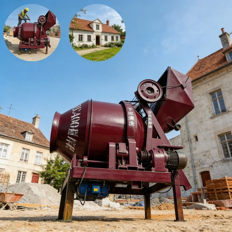 Heavy Duty Concrete Mixer 350L With Cast Iron Gear Ring For Reliable Operation In Professional Construction Sites 220V
Heavy Duty Concrete Mixer 350L With Cast Iron Gear Ring For Reliable Operation In Professional Construction Sites 220V