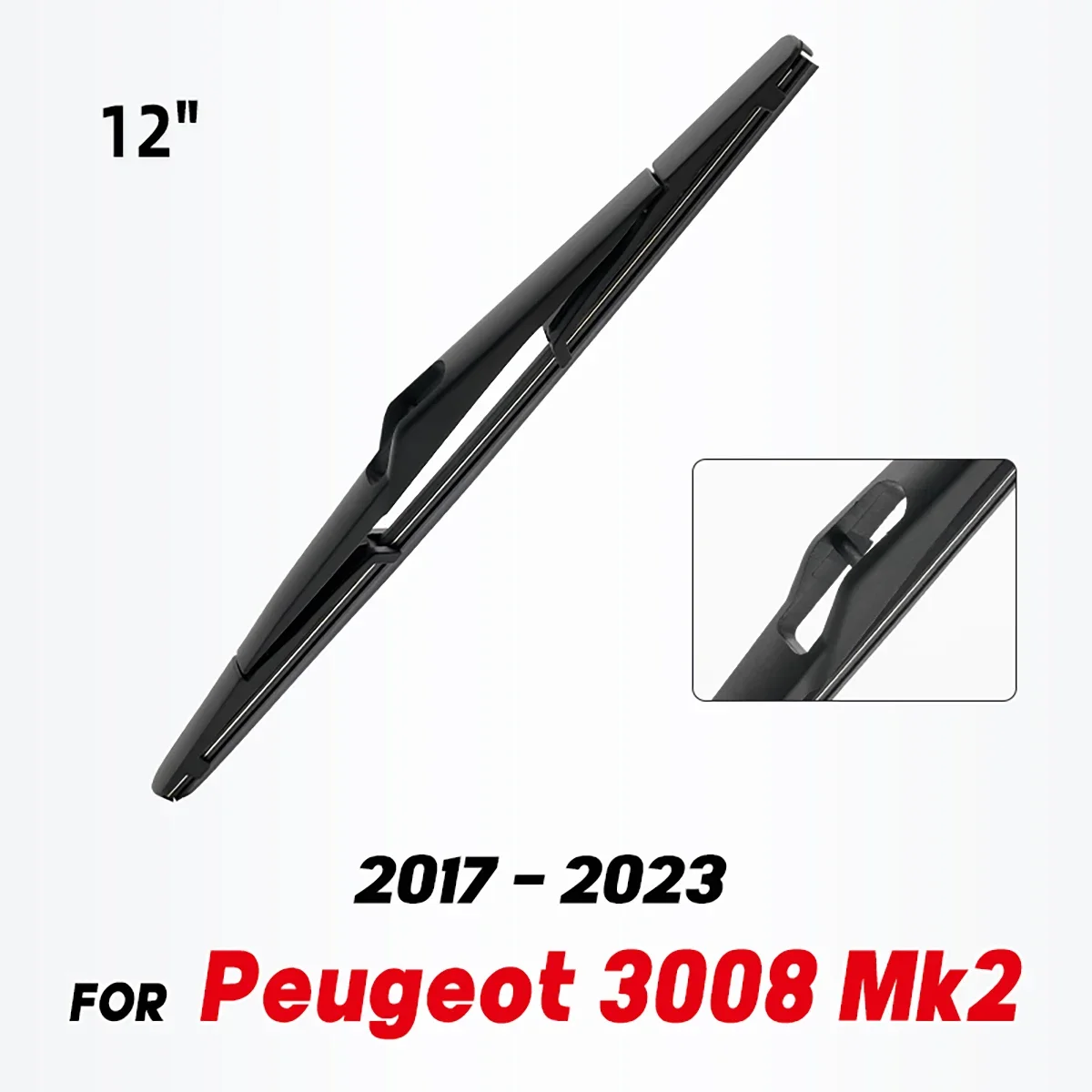 Wiper 12" Rear Wiper Blade For Peugeot 3008 Mk2 2017 - 2023 Windshield Windscreen Rear Window
Wiper 12" Rear Wiper Blade For Peugeot 3008 Mk2 2017 - 2023 Windshield Windscreen Rear Window