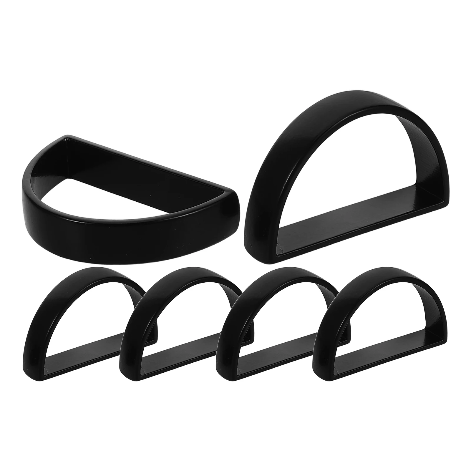 8Pcs Black Modern Semicircle Napkin Rings D-Shaped Buckle for Dining Table Wedding Party Bulk Napkin Rings Table Decor
8Pcs Black Modern Semicircle Napkin Rings D-Shaped Buckle for Dining Table Wedding Party Bulk Napkin Rings Table Decor
