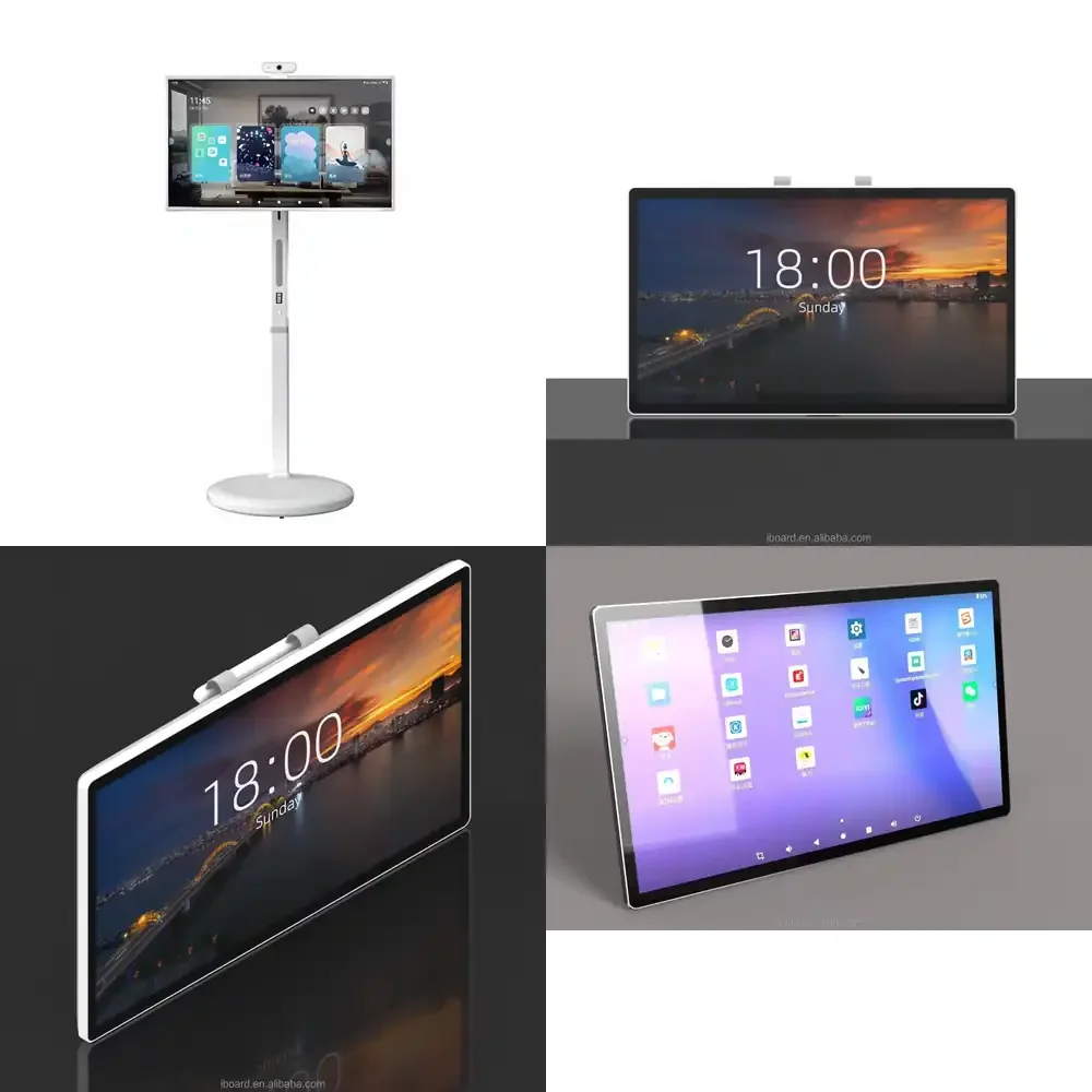 24.5 Inch White Tablet TV for Android OS Smart Touch Screen with 8GB+128GB Storage Rotating Stand LED HDTV 144Hz Bathroom TV
24.5 Inch White Tablet TV for Android OS Smart Touch Screen with 8GB+128GB Storage Rotating Stand LED HDTV 144Hz Bathroom TV