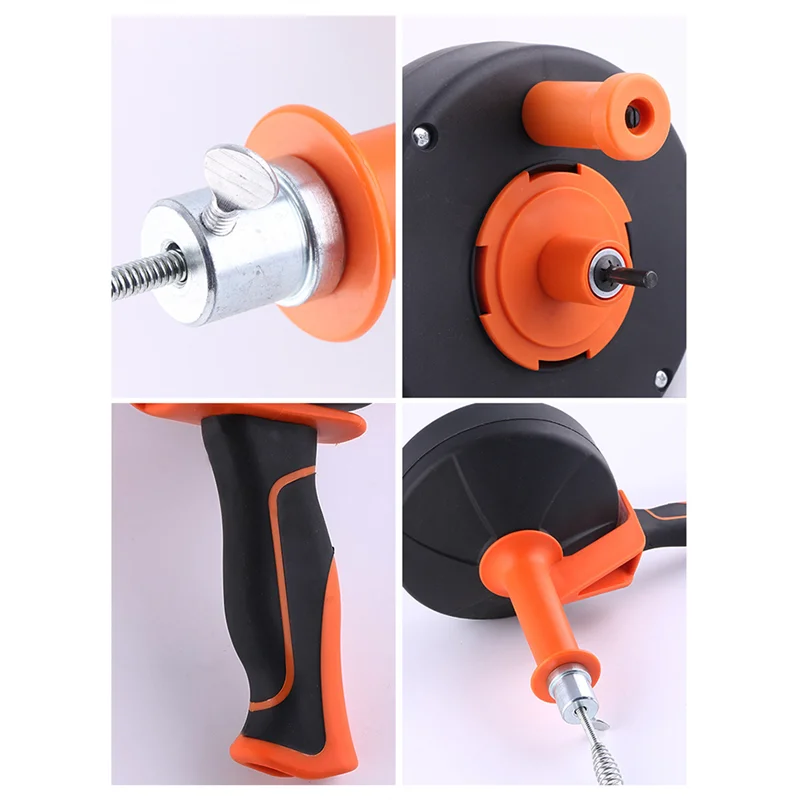 A05E-очиститель канализации, 25 футов, автоматический очиститель трубок, разблокировщик туалетной канализации, земснаряд для кухни, ванной комнаты
A05E-очиститель канализации, 25 футов, автоматический очиститель трубок, разблокировщик туалетной канализации, земснаряд для кухни, ванной комнаты