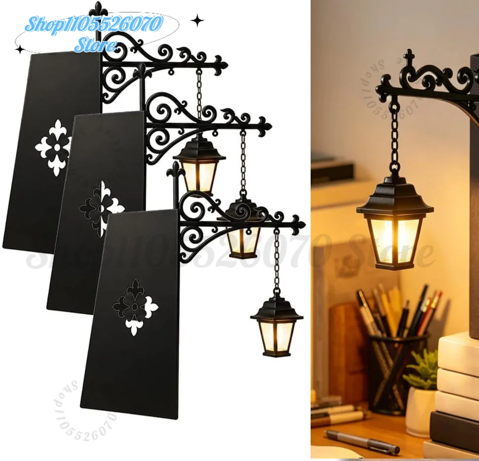 Library Lantern-Decorative Bookshelf Lighting, Warm LED Nightlight, Miniature Shelf Light, Home Desk Hanging Ornament
Library Lantern-Decorative Bookshelf Lighting, Warm LED Nightlight, Miniature Shelf Light, Home Desk Hanging Ornament