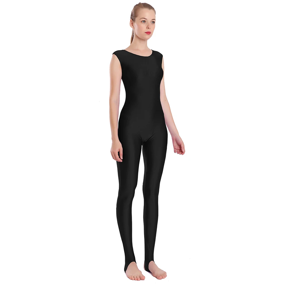 AOYLISEY Women's Black Tank Unitard with Stirrup Spandex Jumpsuit for Women Ballet Dance wear Bodysuits Workout Costume
AOYLISEY Women's Black Tank Unitard with Stirrup Spandex Jumpsuit for Women Ballet Dance wear Bodysuits Workout Costume