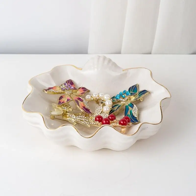 P9FE Irregular Shell Jewelry Organiser Tray Unique Decorative Plate for Rings and Earrings Storage Home Office Desk Accessories
P9FE Irregular Shell Jewelry Organiser Tray Unique Decorative Plate for Rings and Earrings Storage Home Office Desk Accessories
