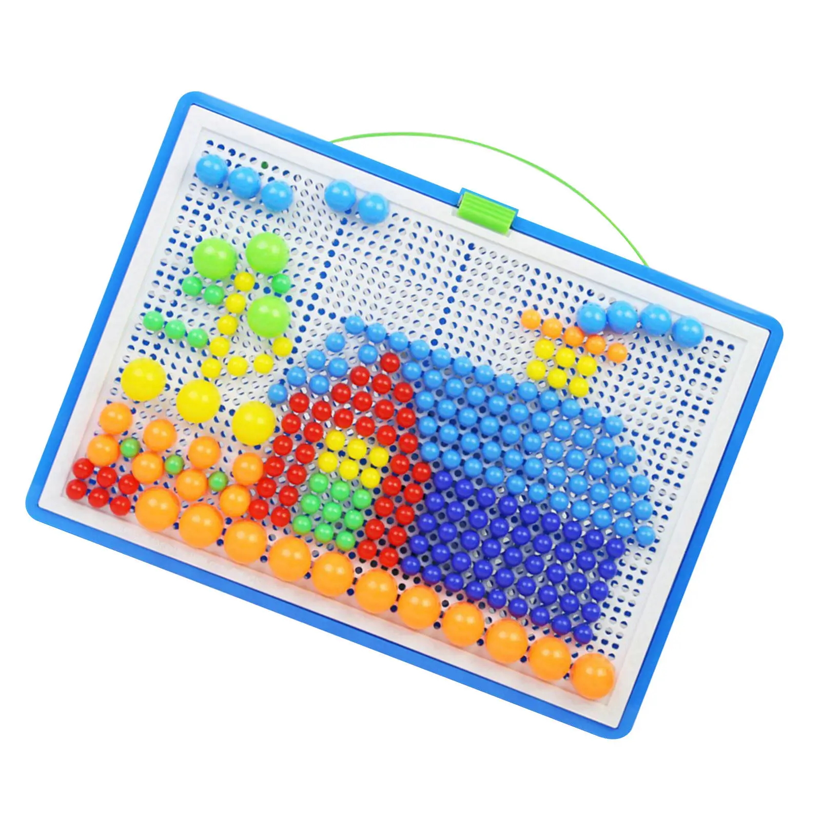 592Pcs Mushroom Nail Jigsaw Puzzle Creative Pegboard for Kids Early Learning Hand Eye Coordination Development Bright Colors
592Pcs Mushroom Nail Jigsaw Puzzle Creative Pegboard for Kids Early Learning Hand Eye Coordination Development Bright Colors