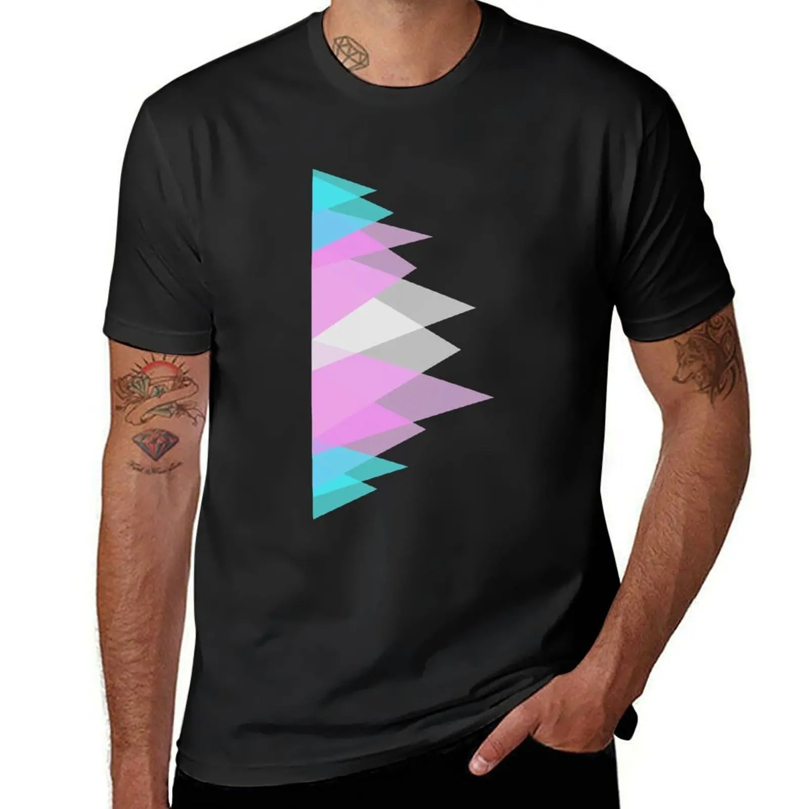 Triangles, Trans T-Shirt sports fans boys animal print cute clothes Men's t-shirt
Triangles, Trans T-Shirt sports fans boys animal print cute clothes Men's t-shirt