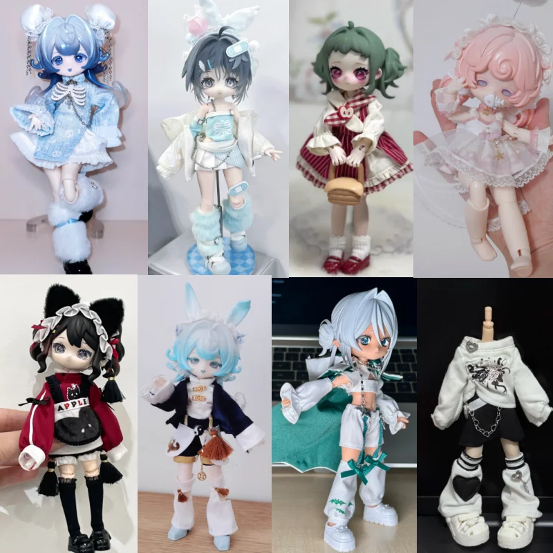 New Come4free (Only Clothes) 1/12 BJD Doll Clothing Set Doll Accessories Genuine Original Design Series Kawaii Exquisite Gift
New Come4free (Only Clothes) 1/12 BJD Doll Clothing Set Doll Accessories Genuine Original Design Series Kawaii Exquisite Gift