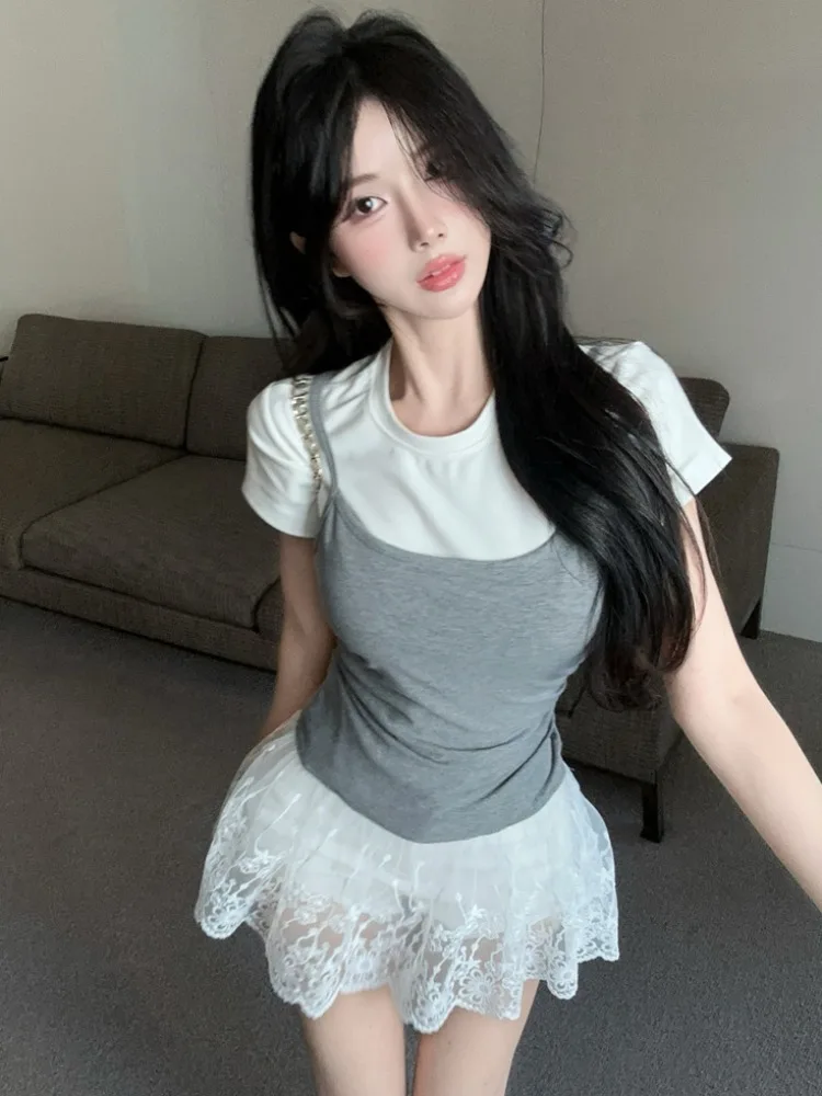 Lace Halter Neck Crop Top Women Early Spring Pure Desire Spicy Girl Tube Top Layering Base Layer Shirt Inner Wear High-End Fe...
Lace Halter Neck Crop Top Women Early Spring Pure Desire Spicy Girl Tube Top Layering Base Layer Shirt Inner Wear High-End Fe...