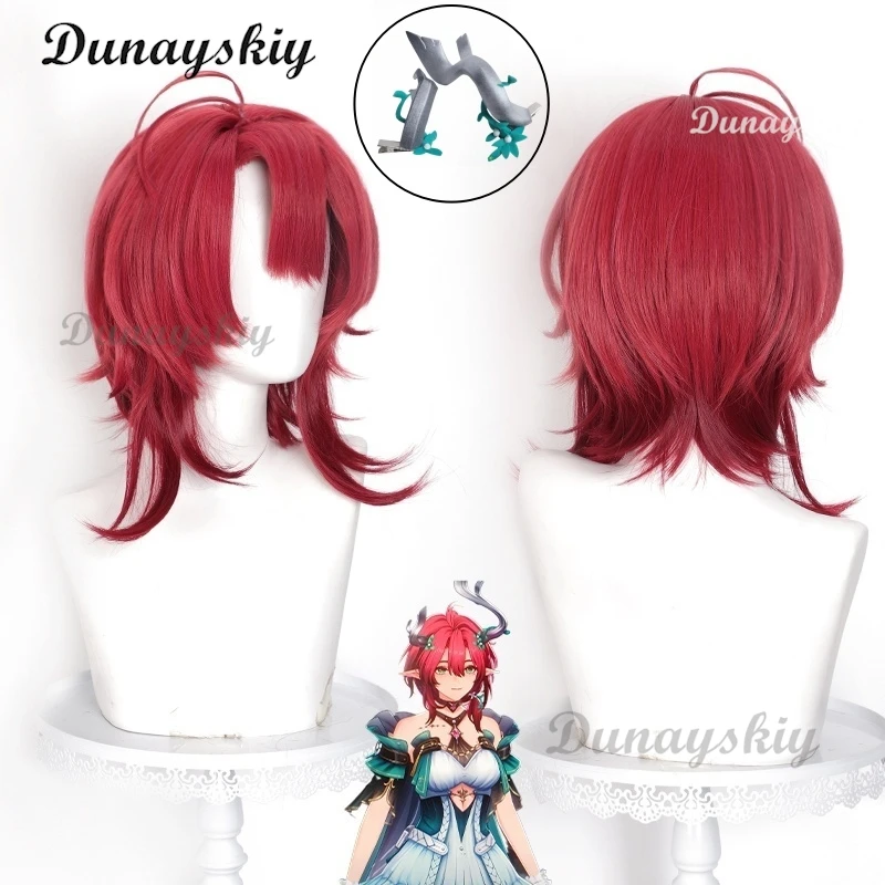 Game Wuthering Waves Xia Kong Cosplay Wig Red Wig Women Hair Accessories Heat Resistant Synthetic Wig Halloween Prop
Game Wuthering Waves Xia Kong Cosplay Wig Red Wig Women Hair Accessories Heat Resistant Synthetic Wig Halloween Prop
