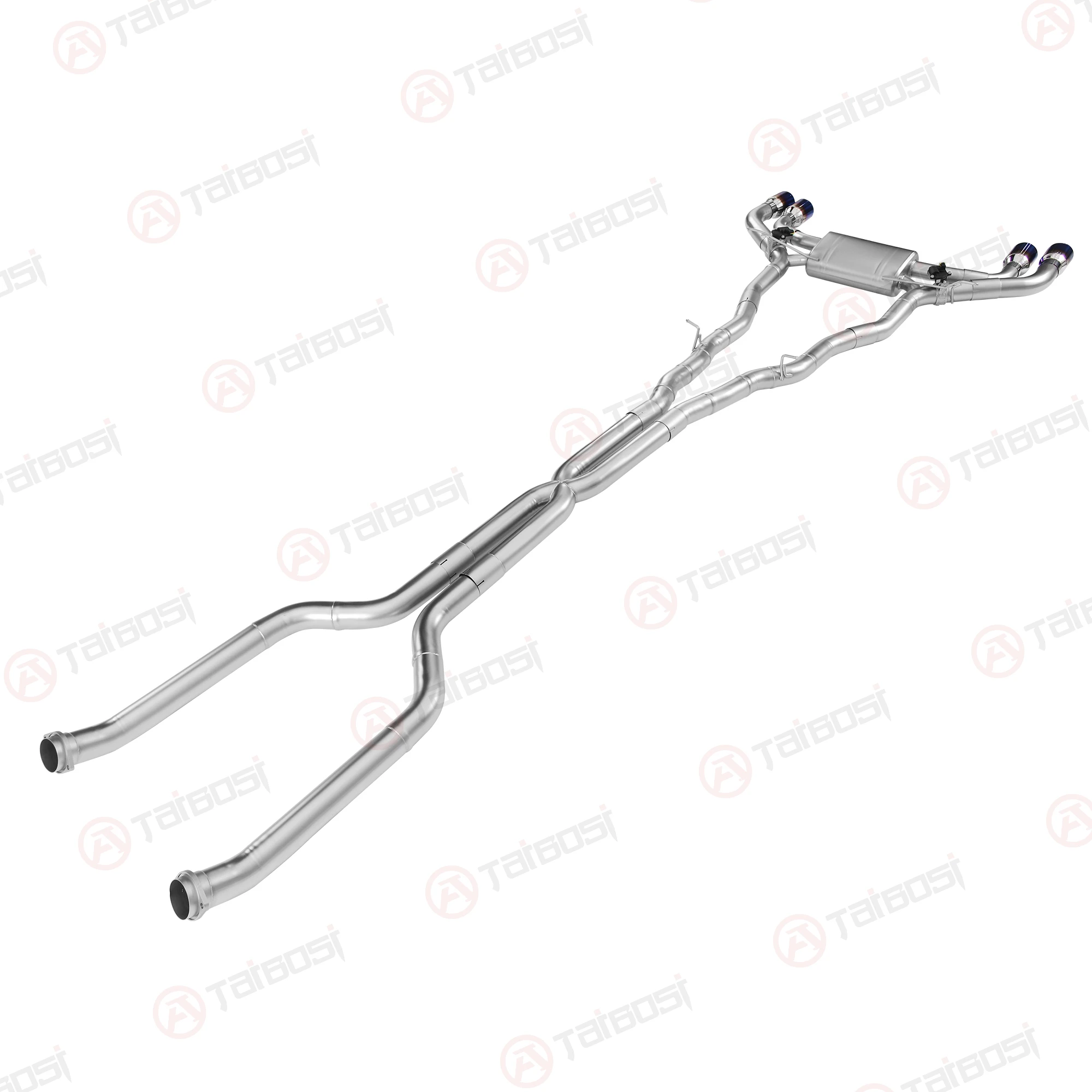 For BMW M5 G90 S68 4.4T SUS304 Taibosi Factory Valvetronic Catback Exhaust Electric Valved Muffler W/ Remote Control & Pop Sound
For BMW M5 G90 S68 4.4T SUS304 Taibosi Factory Valvetronic Catback Exhaust Electric Valved Muffler W/ Remote Control & Pop Sound