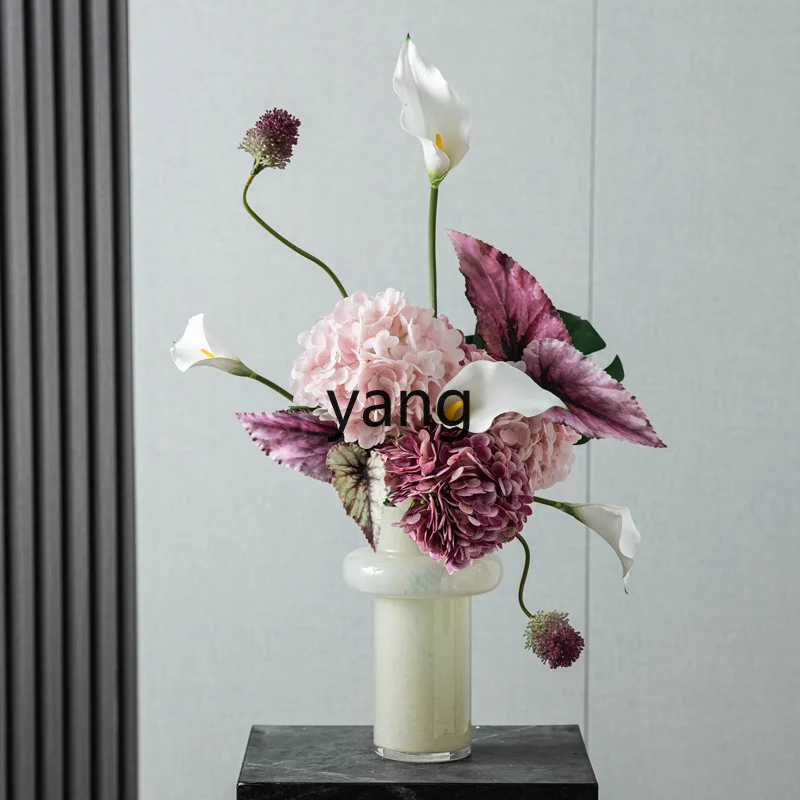 LH hydrangea simulation flower ornament living room dining table high-end flower decoration
LH hydrangea simulation flower ornament living room dining table high-end flower decoration