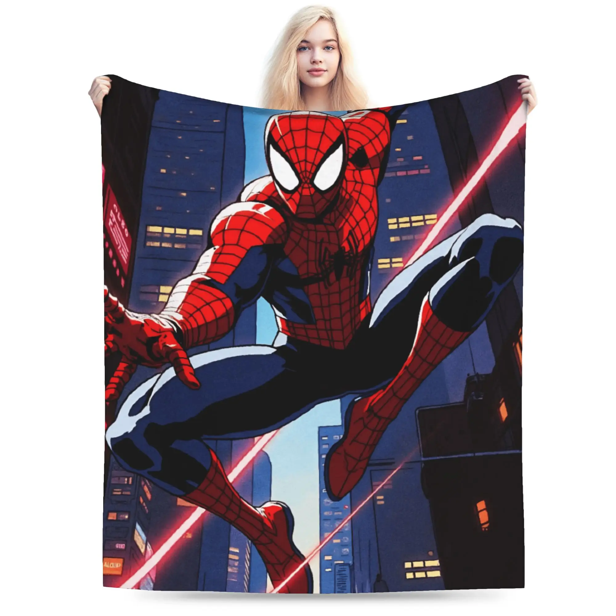 Spider-Mans Blanket Soft Pattern Plush Throw Blanket For Child Couch Chair Sofa Bed Flannel Bedspread Bed Cover
Spider-Mans Blanket Soft Pattern Plush Throw Blanket For Child Couch Chair Sofa Bed Flannel Bedspread Bed Cover