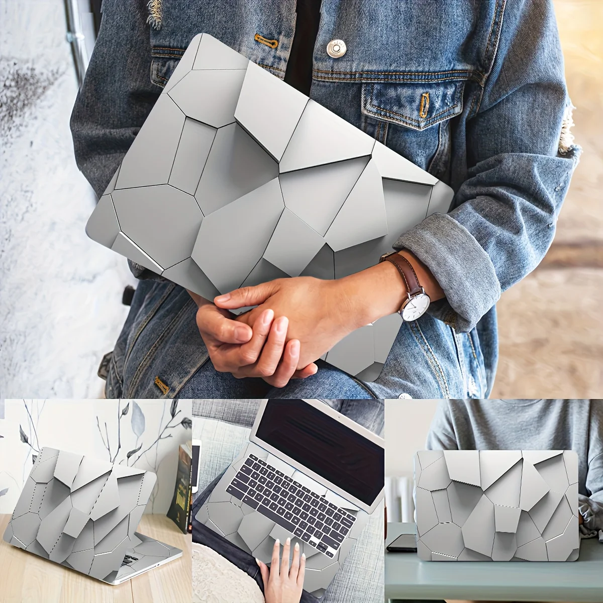 Комплект из 2 геометрических 3D многоугольных наклеек для ноутбуков и автомобилей — водонепроницаемый устойчивый к царапинам чехол, светло-бежевый для нетбуков, наклеек для ноутбуков
Комплект из 2 геометрических 3D многоугольных наклеек для ноутбуков и автомобилей — водонепроницаемый устойчивый к царапинам чехол, светло-бежевый для нетбуков, наклеек для ноутбуков