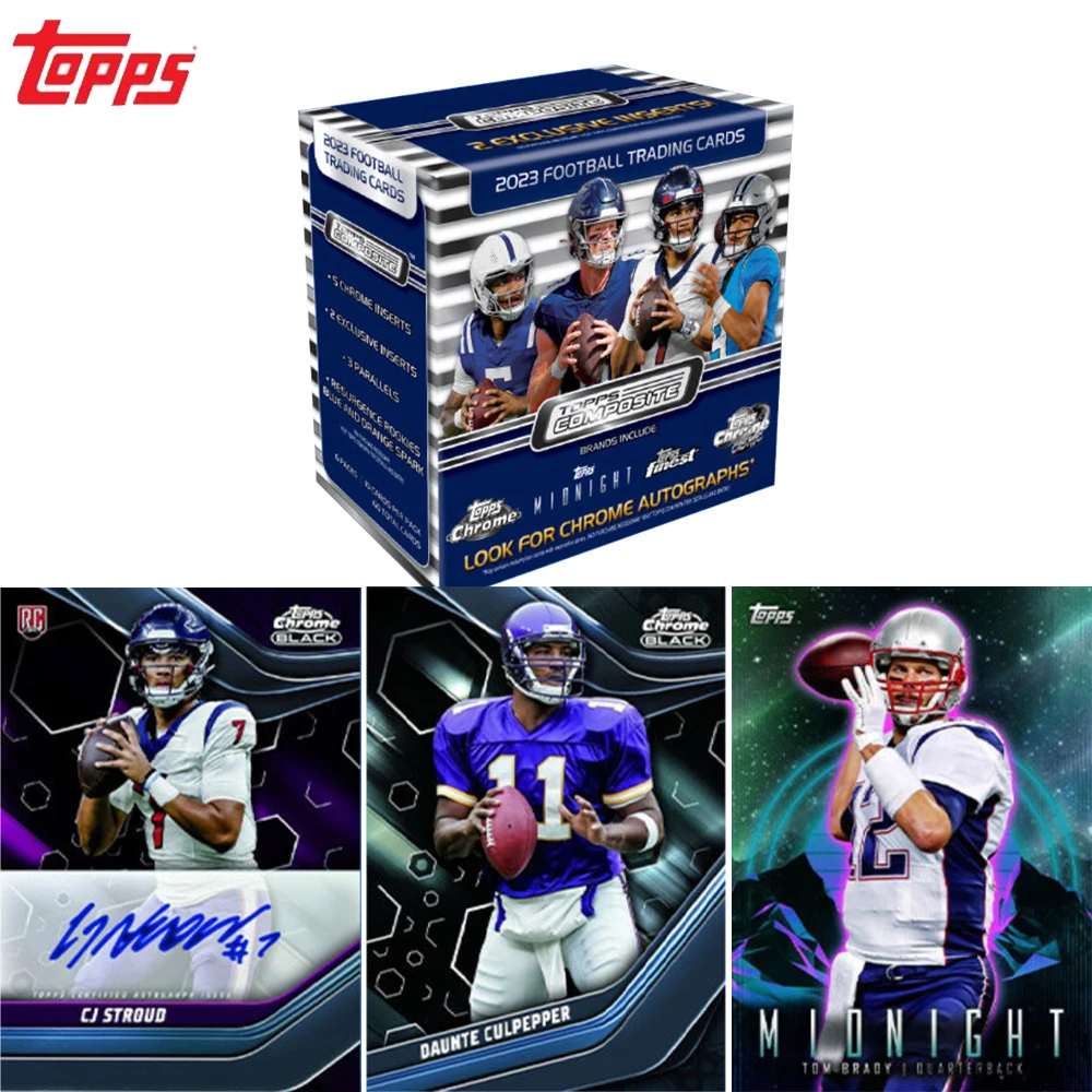 Authentic 2023 Topps Composite Football Tr Ading Cards Mega Box 10 Packs Per Box NFL Fans Collectible Gift Official Licensed
Authentic 2023 Topps Composite Football Tr Ading Cards Mega Box 10 Packs Per Box NFL Fans Collectible Gift Official Licensed