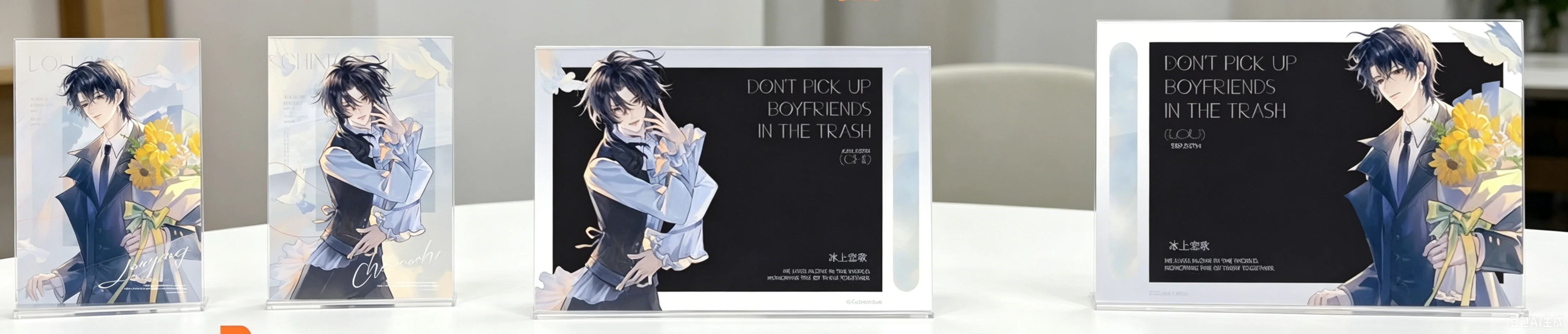 Anime Don't Pick Up Boyfriends From the Trash Bin Acrylic Stand Modle Desktop Decoration Game Collectible Ornament Keychain
Anime Don't Pick Up Boyfriends From the Trash Bin Acrylic Stand Modle Desktop Decoration Game Collectible Ornament Keychain